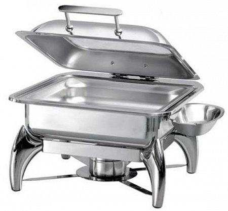 Чафин диш с крышкой стекло 2/3 AT62293 MVQ